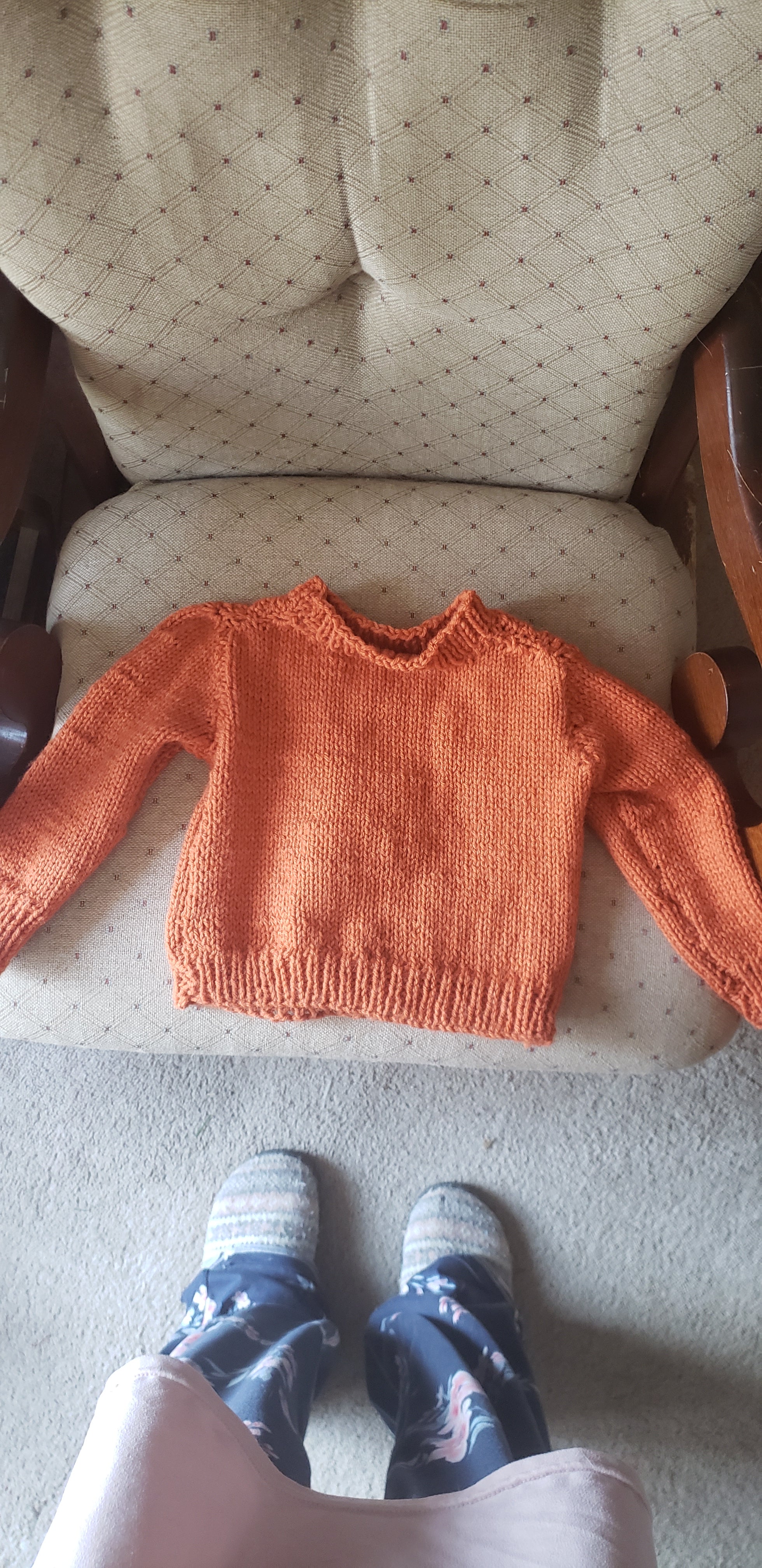 Child's Owl Sweater